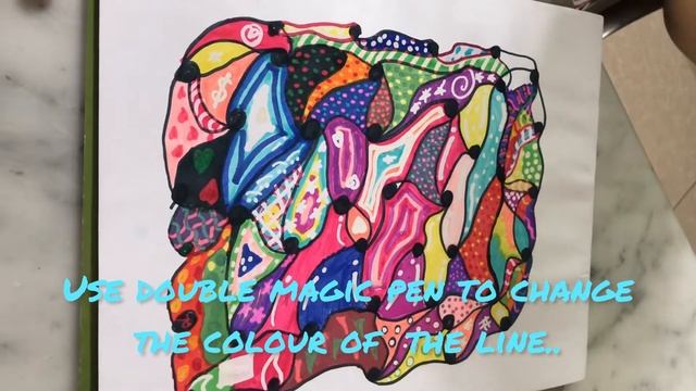 Amazing 3D Art | Hamleys Magic Pens | Free Hand Drawing смотреть онлайн