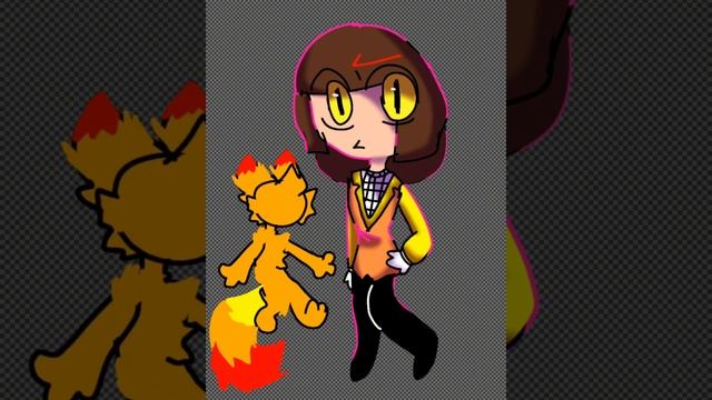 через много времени я могу выложить рисунок! Это фан персы по уцц) #short смотреть онлайн