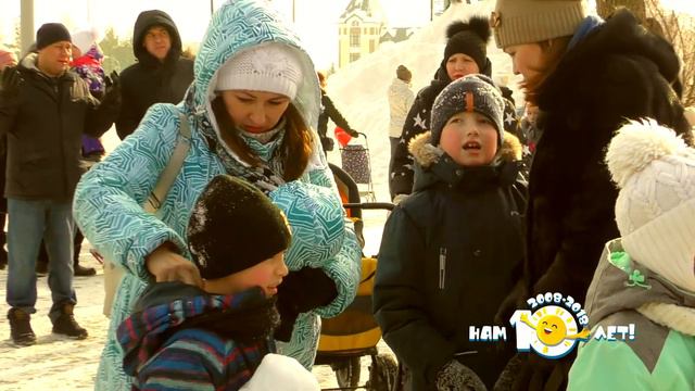 Масленица в Парке Крылья Советов 17 февраля 2018г смотреть онлайн