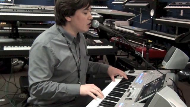 In The Air Tonight (Cover) performed on a Yamaha Tyros 4 by A. Mark Wilburn (Vocal Harmony demo) смотреть онлайн