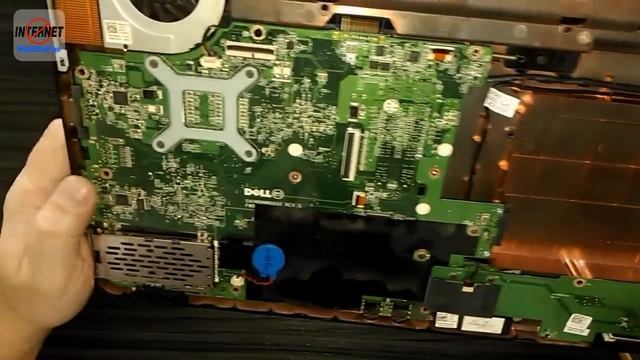 Dell Vostro 1015 - Disassemble for CPU Cooler Cleanup смотреть онлайн