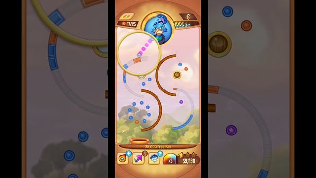 Peggle Blast Level 53 (160,470 points) смотреть онлайн
