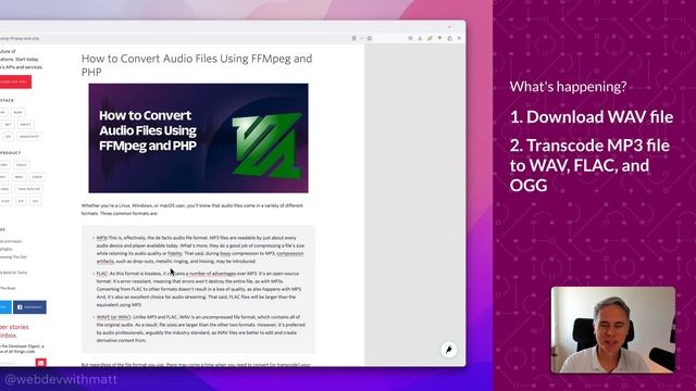 2 How to Convert Audio Files Using FFMpeg and PHP смотреть онлайн