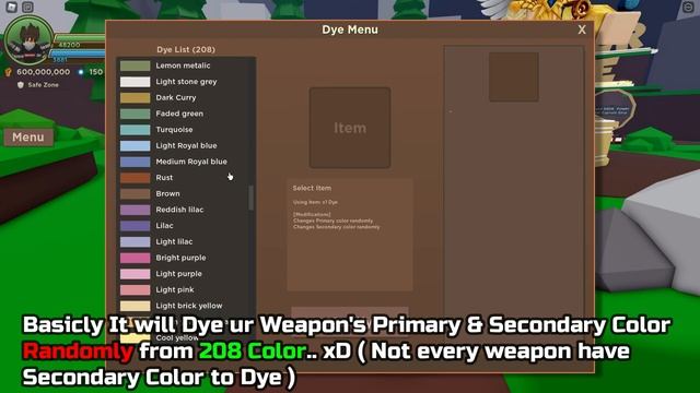 Dragon Blox HOW TO DYE/COLOR UR WEAPONS!! NEW DYE FEATURES!! ROBLOX(2023) смотреть онлайн