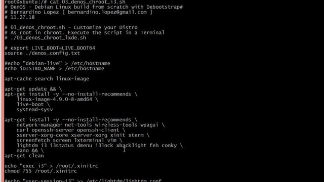 Building your own Debian Live Linux i3 in 10 minutes and 5 scripts. смотреть онлайн