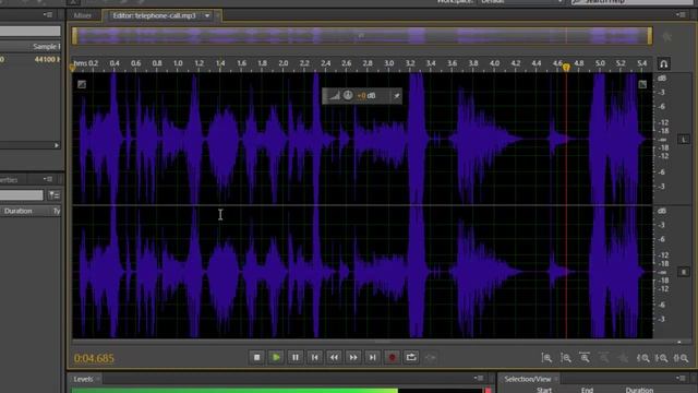 Reverse Playback - Adobe Audition CS6 Tutorial смотреть онлайн