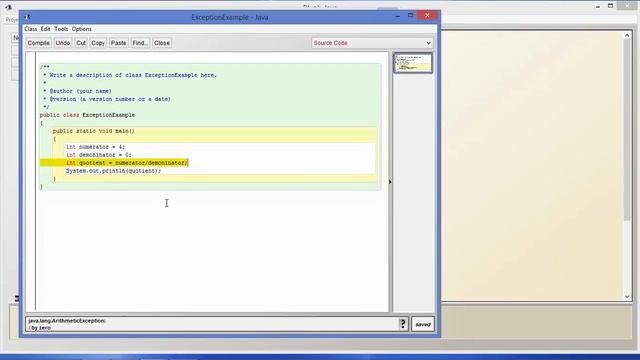 ExceptionExamples смотреть онлайн