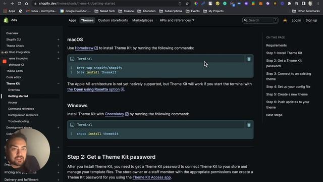 Getting started with Shopify Theme Kit on the M1 2022 смотреть онлайн