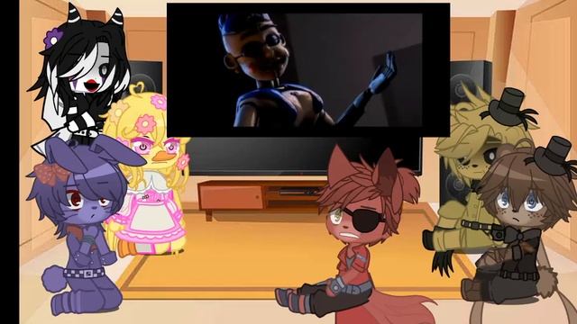 Fnaf 1 + Marionette react to Funtime Dance Floor || GCRV || FNAF || SL смотреть онлайн