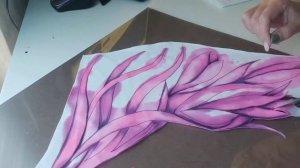 Шью купальники для синхронного плавания/рисунок по ткани/ аппликация