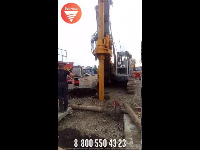 Буровая установка BAUER MBG 12 смотреть онлайн