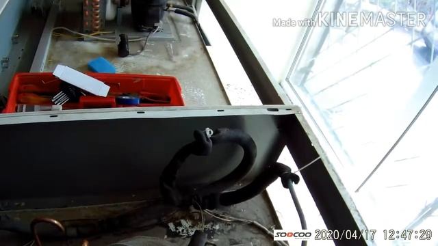 Замена компрессора шкаф Polair смотреть онлайн