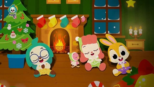 13 O Рождественская елка Pinkfong & Hogi Рождественские песни Мелодия карты Hogi Детские песни