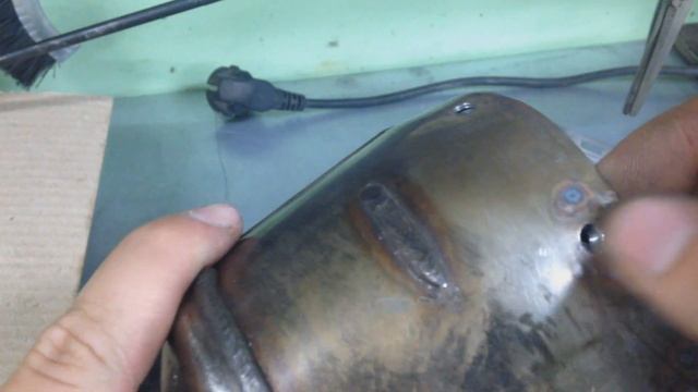 Перенабивка и модернизация глушителя мотоцикла : repair motorcycle muffler смотреть онлайн