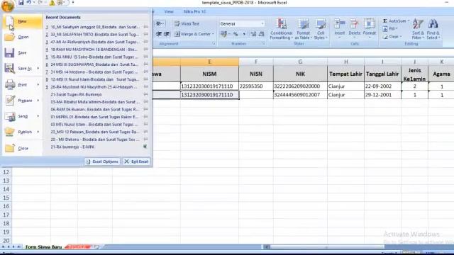 Cara Simpan ke Format CSV смотреть онлайн