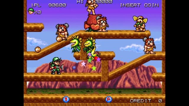 GamePlay Tumble Pop World, MAME, Part. 1. смотреть онлайн