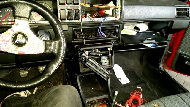 VW Golf 2 2DIN Radio 7 Zoll einbau смотреть онлайн