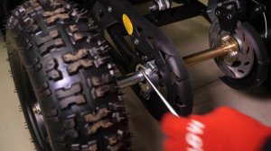 Натяжение цепи на бензиновом квадроцикле | MOTAX