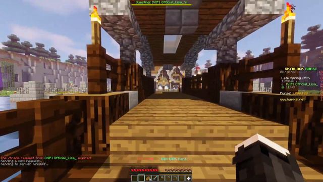 Майнкрафт SkyBlock #2 она дарила мне любовь (и деньги) смотреть онлайн
