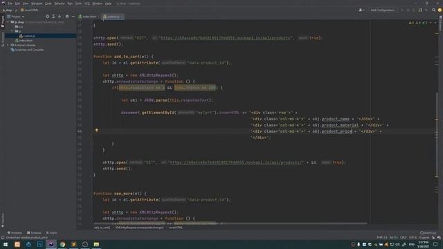 JavaScript + jQuery + AJAX + API [PRAVIMO SHOP] смотреть онлайн