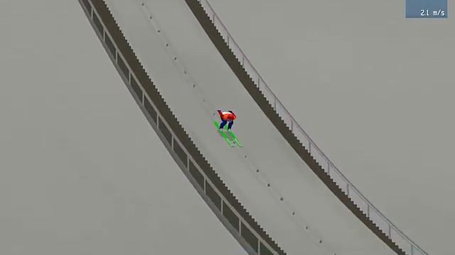 Deluxe Ski Jump 4 Puchar Drużynowy #3 MśwL w Bad Mittendorf смотреть онлайн