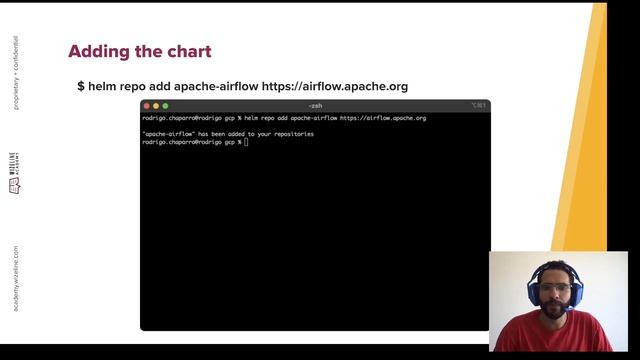 Airflow implementation in the cloud with GKE смотреть онлайн