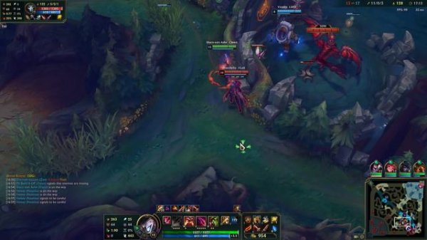 The Best 1v9 Shaco Build? [League of Legends] Full Gameplay - Infernal Shaco