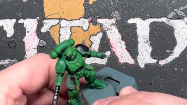 How to paint salamanders for warhammer 40k смотреть онлайн