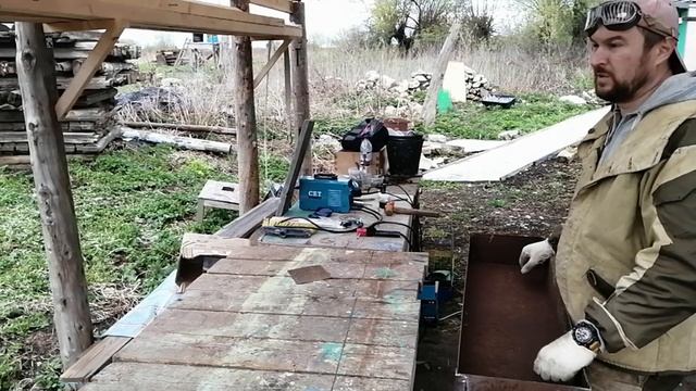 весенняя уборка на участке/продолжение мангал смотреть онлайн