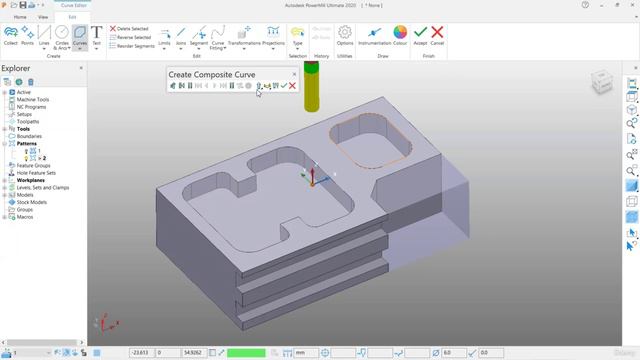 002 2D Curve Area Clearance