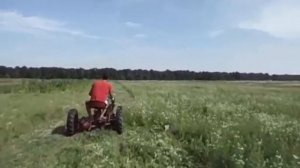 Мотоблок  Zubr  ( Конная косилка)