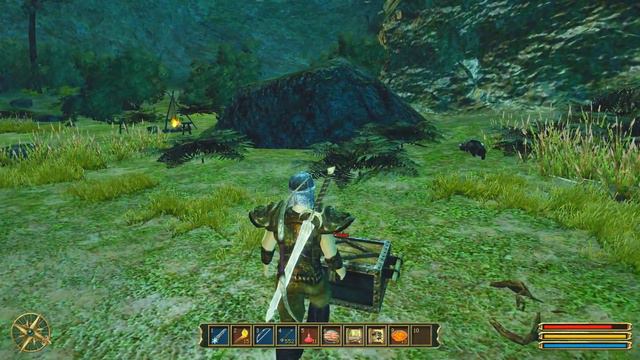 Let's Play Gothic 3 - 064 Jagd auf einen abtrünnigen Paladin смотреть онлайн