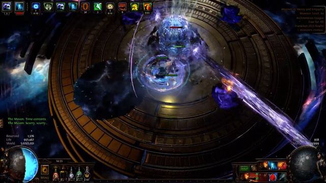 PoE 3.17 Ice Spear CoC Build Showcase: Maven