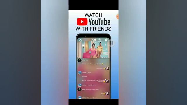 Rave Watch-Party Online Enjoy Youtube Watch Netfiix Listen To Music With Friends смотреть онлайн