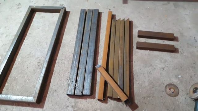 самодельная металлическая тумба под аквариум. смотреть онлайн