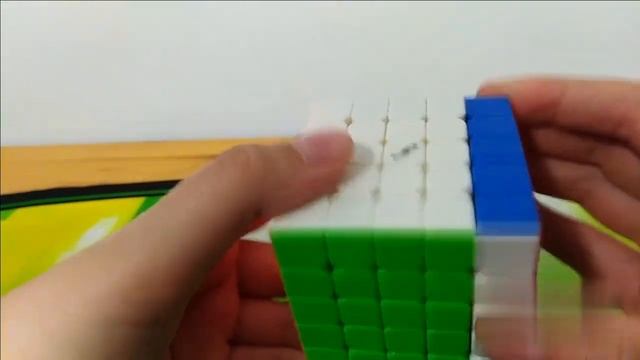 АСМР  обзор на кубик рубика QiYi MoFangGe 5x5x5 Valk 5 M!!!