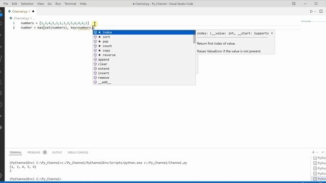 Python Tip: Get Most Appeared Item From Python List смотреть онлайн
