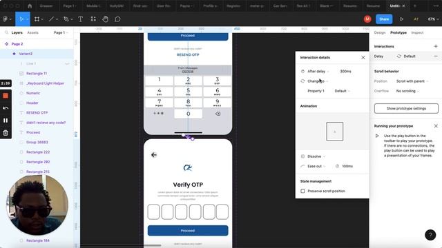 How to Prototype and animate cursor in FIGMA ? смотреть онлайн