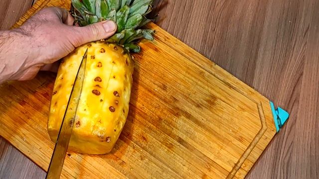 Как быстро нарезать АНАНАС #54 смотреть онлайн
