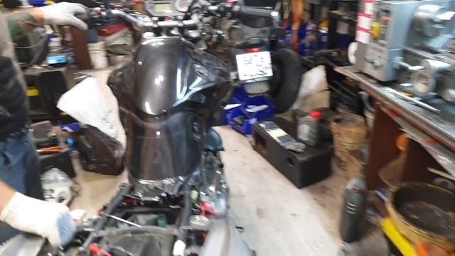 Honda Transalp 700.