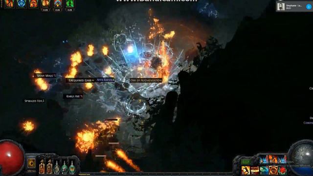 PoE Ranger 2h sword Ice Crash build смотреть онлайн