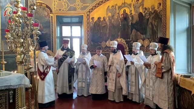 Кондак Праздника Вознесения Господня - алтарный хор Кировоградской епархии УПЦ смотреть онлайн