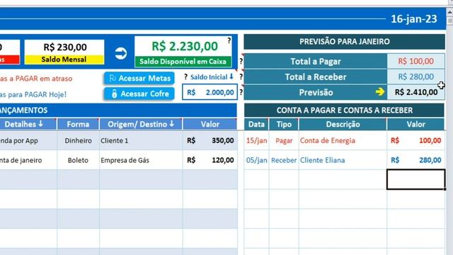 ✅ {2023 - 2024} Planilha de Controle Financeiro Pessoal (Fluxo de Caixa em Excel) смотреть онлайн