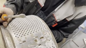 Замена подшипников в стиральной машине с неразборным баком ll Пайка экструдером