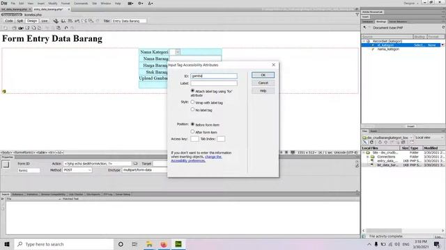 CRUD Barang One To Many Kategori Dengan Datatable Bootstrap 4 смотреть онлайн