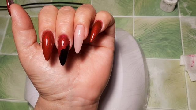 *338*ВЕРХНИЕ ФОРМЫ КАК ПОДЛОЖКА//НАРАЩИВАНИЕ ГЕЛЕМ//ДИЗАЙН-ЭФФЕКТ НАТУРАЛЬНОГО КАМНЯ//ВУАЛЬ...