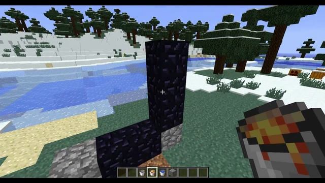 minecraft как сделать портал в ад без алмазной кирки смотреть онлайн
