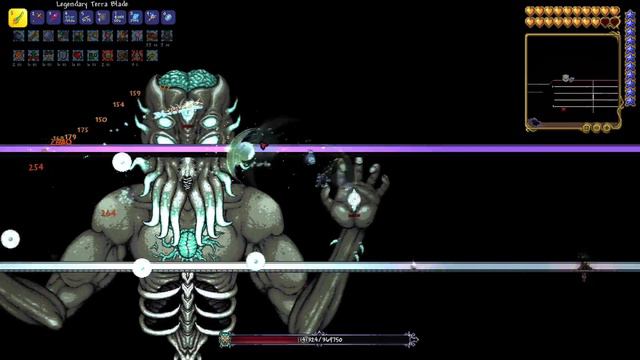 Terraria - Legendary Difficulty Moon Lord смотреть онлайн
