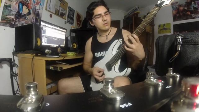 BORN OF OSIRIS - M∆CHINE Guitar cover Line 6 POD HD500 смотреть онлайн