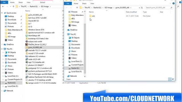 How to Download & Install Vim v8.0 (64-bit) in Windows 10 Fall Creator Update смотреть онлайн